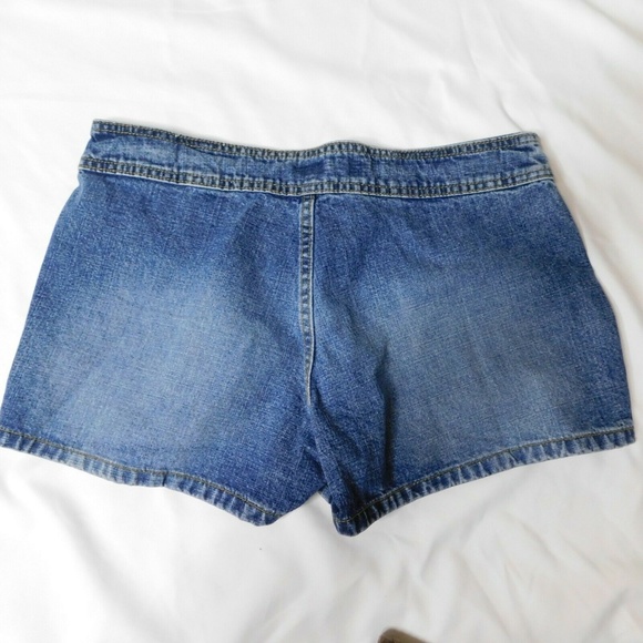 Lei Button Fly Jean Shorts Size 9 - Picture 2 of 5
